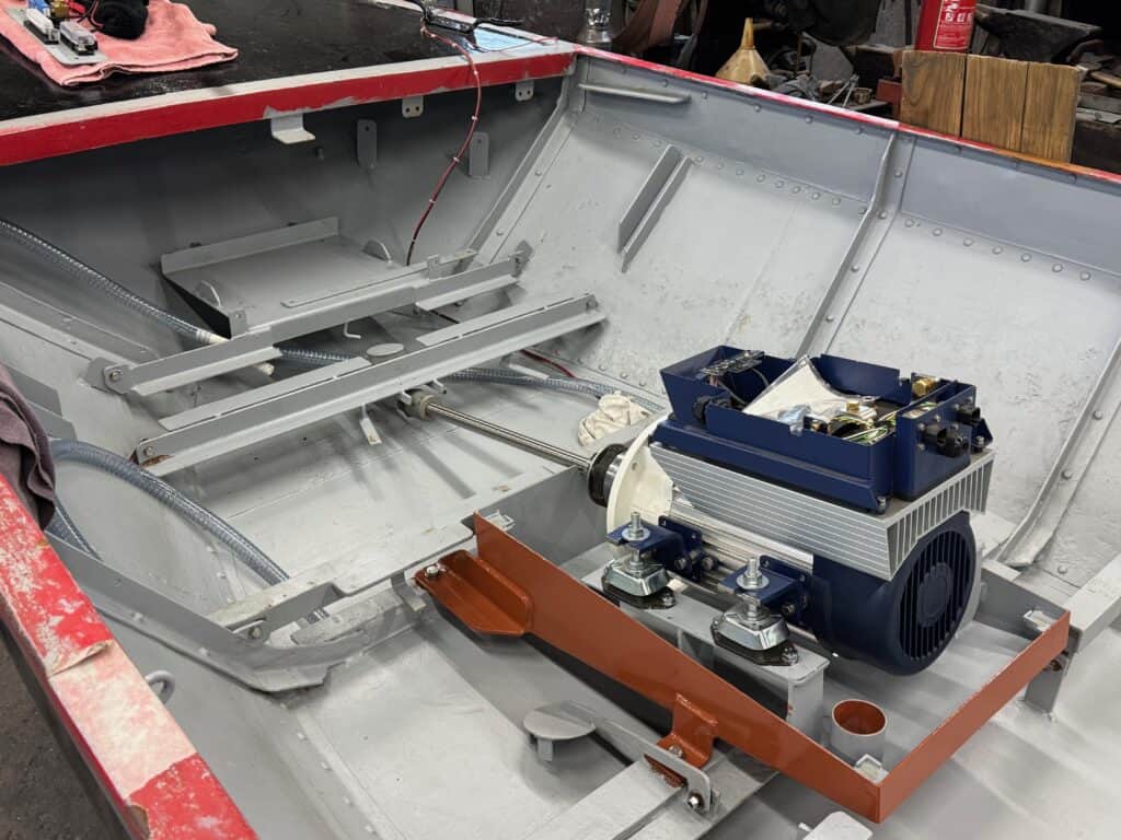 Deel 4: de VETUS E-line motor 1 cornelis vetus e line air 7 kw motor