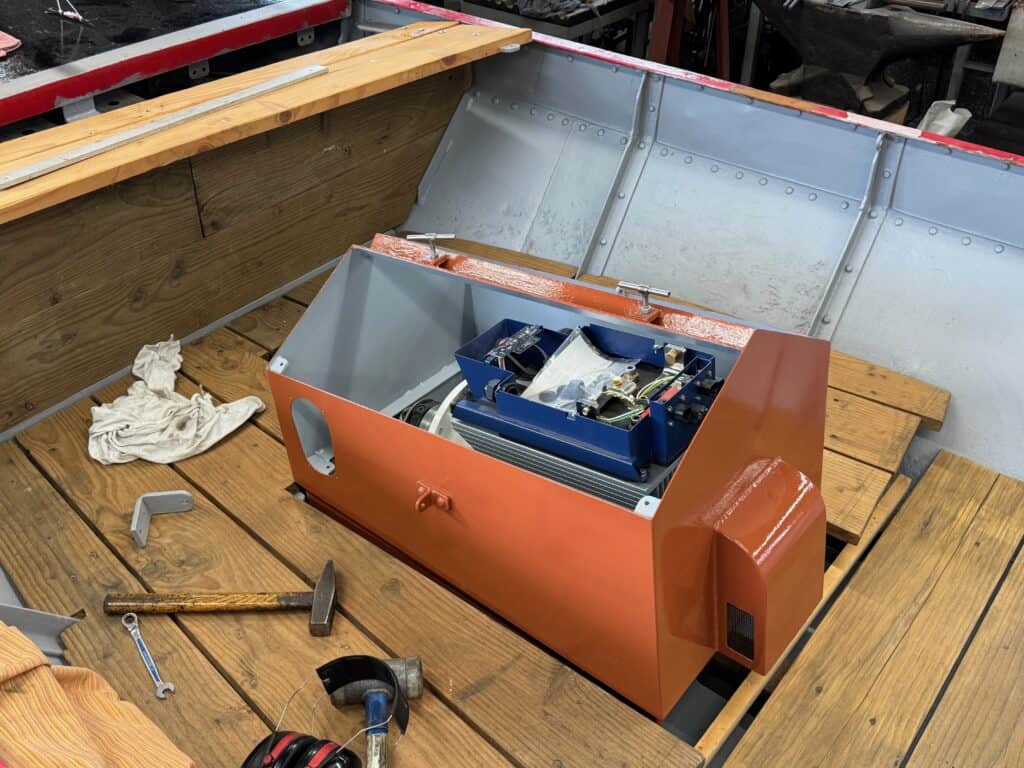 Deel 4: de VETUS E-line motor 5 cornelis vetus e line huis met air 7kw motor