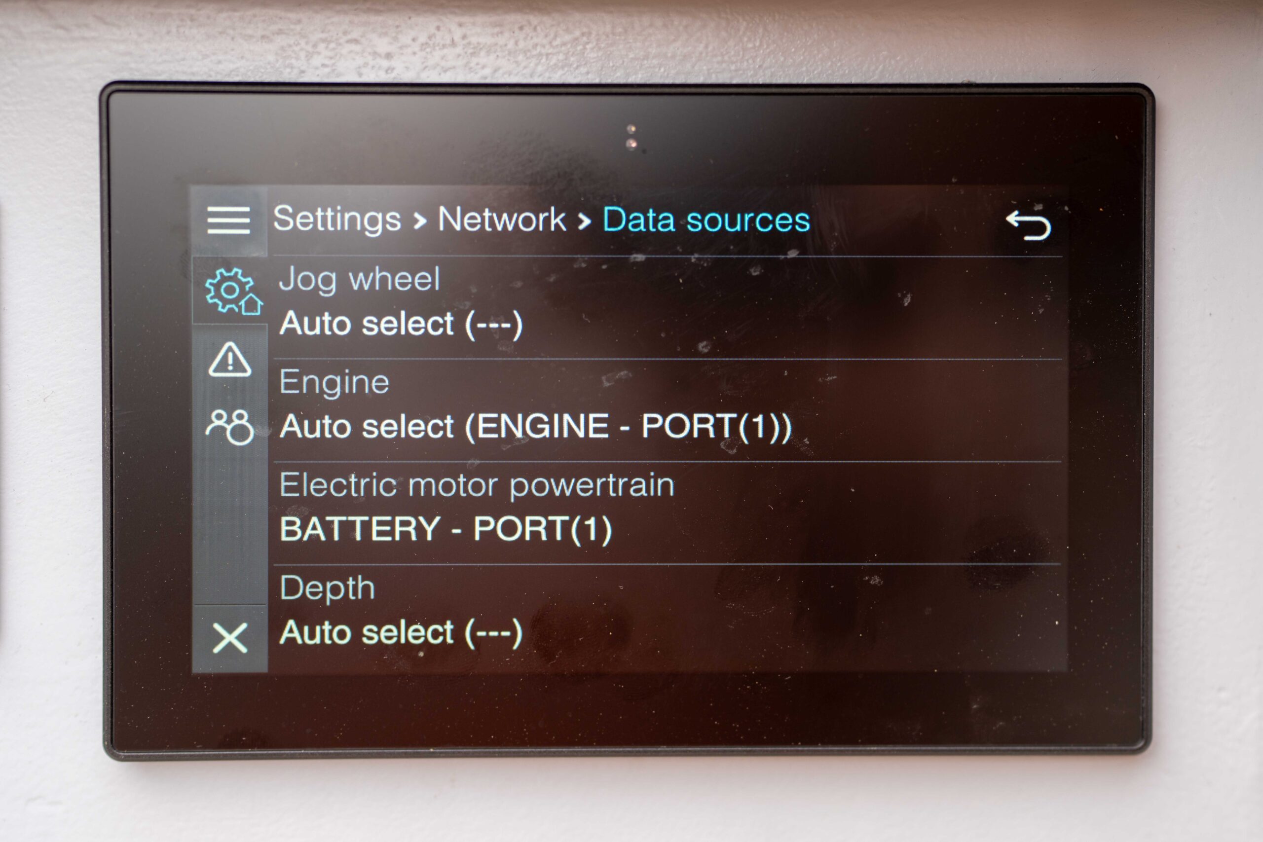 In detail: Het optionele 7" multifunctionele VETUS NMEA 2000 display 10 vetus nmea 2000 display e line data sources