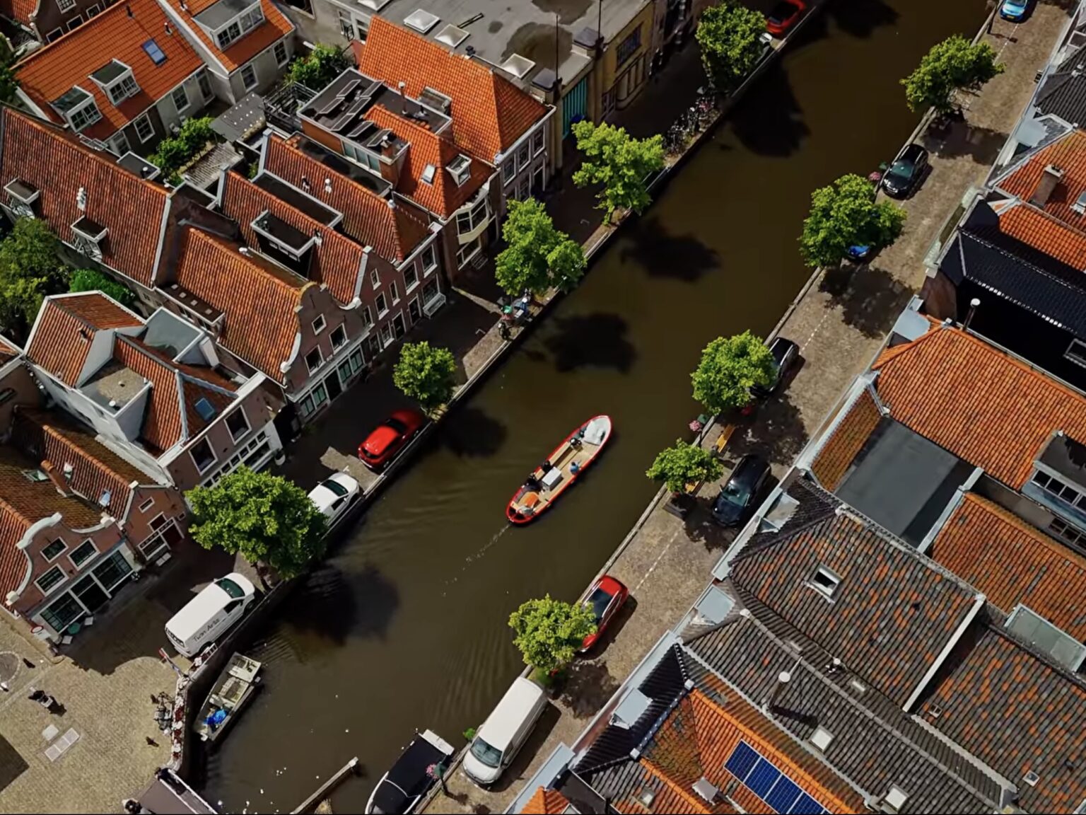 Elektrisch varen door de Alkmaarse grachten